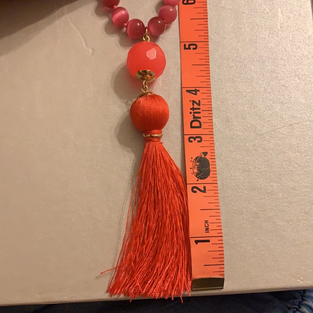 Kate Spade Pink Swing of Thing Necklace NWT - Picture 8 of 8